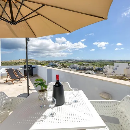 Lägenhet Beautiful 2br Penthouse With Private Terrace & Bbq By 360 Estates St. Paul's Bay